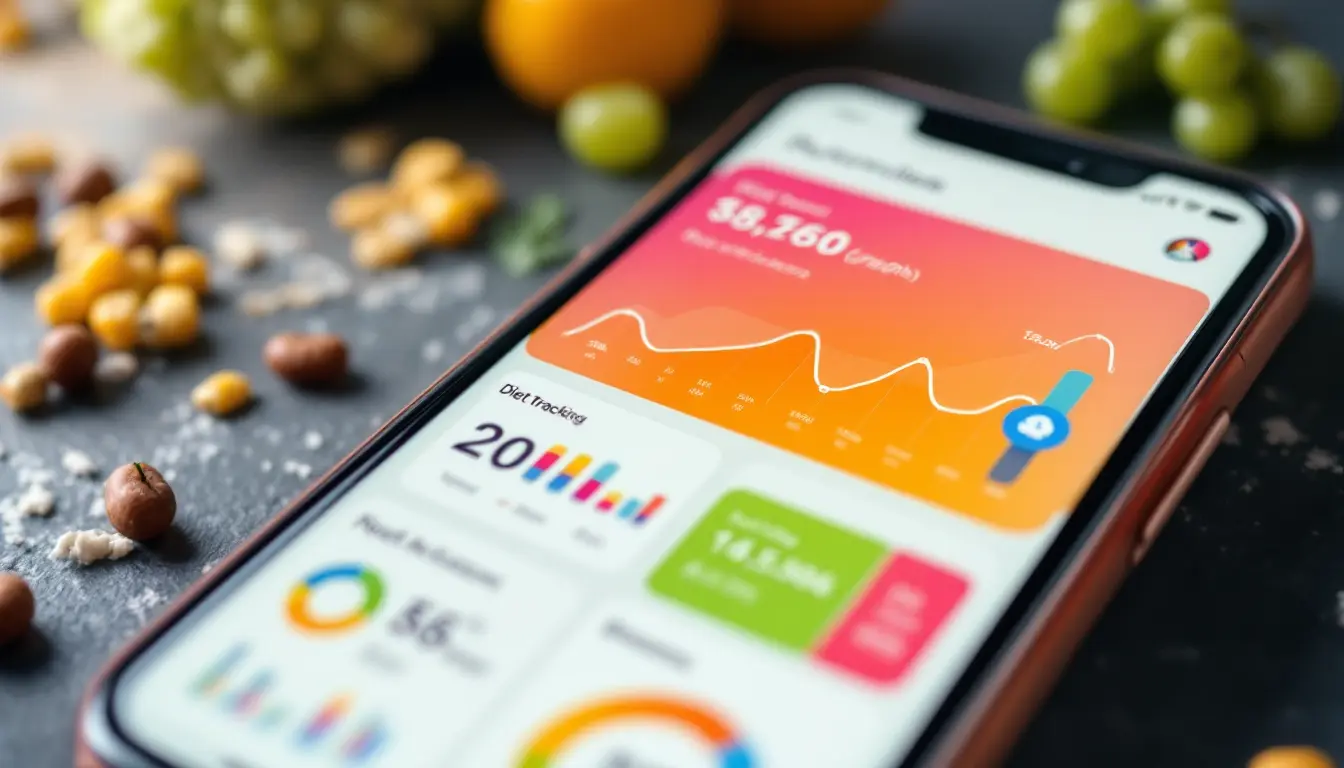 Aplicativo para monitoramento de dieta com gráficos e estatísticas